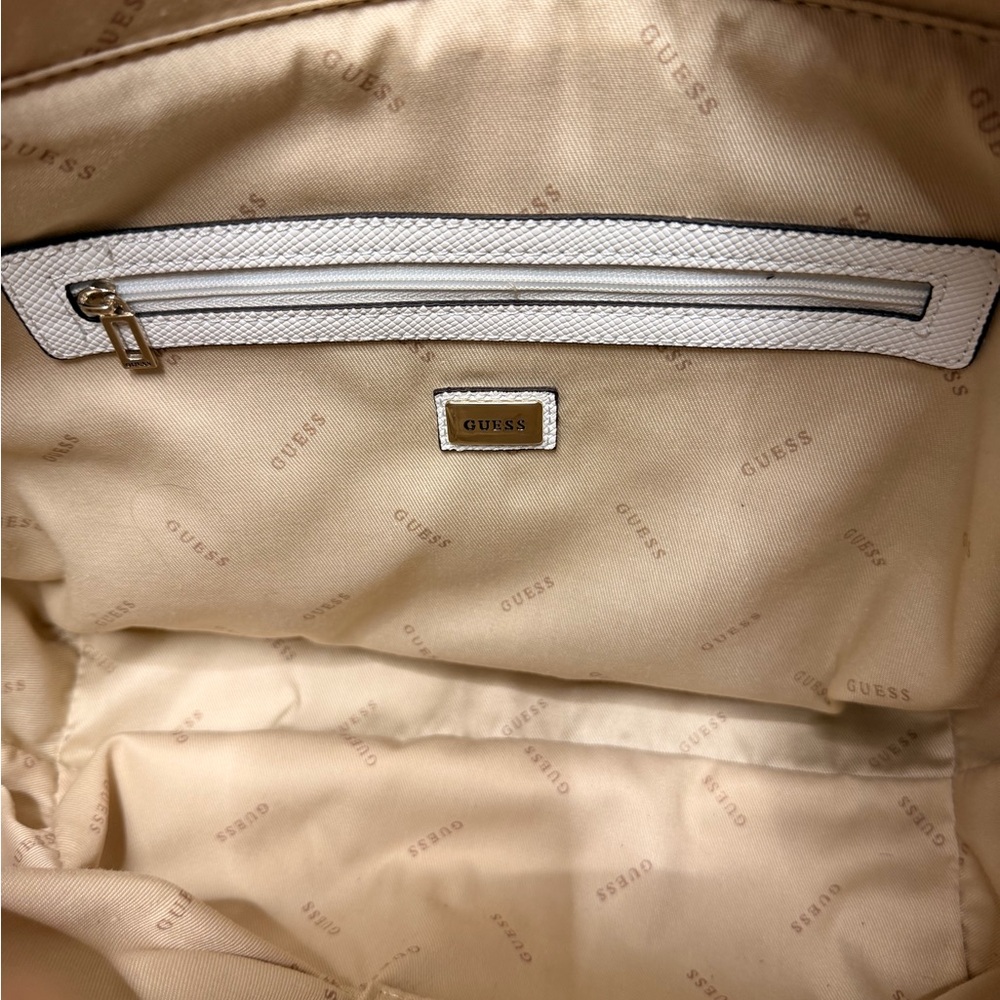 Guess white and Tan Tote Bag - Picture 5 of 11